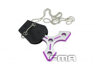 FMA Triangle Necklace (Purple) TB321